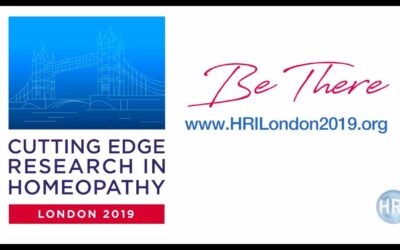 HRI London 2019 – Cutting Edge Research in Homeopathy