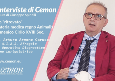 Il libro “ritrovato”: La Materia Medica Regno Animalis di Domenico Cirillo XVIII Sec.