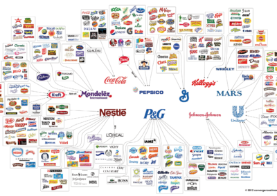 Il mercato mondiale del cibo nelle mani di 10 multinazionali