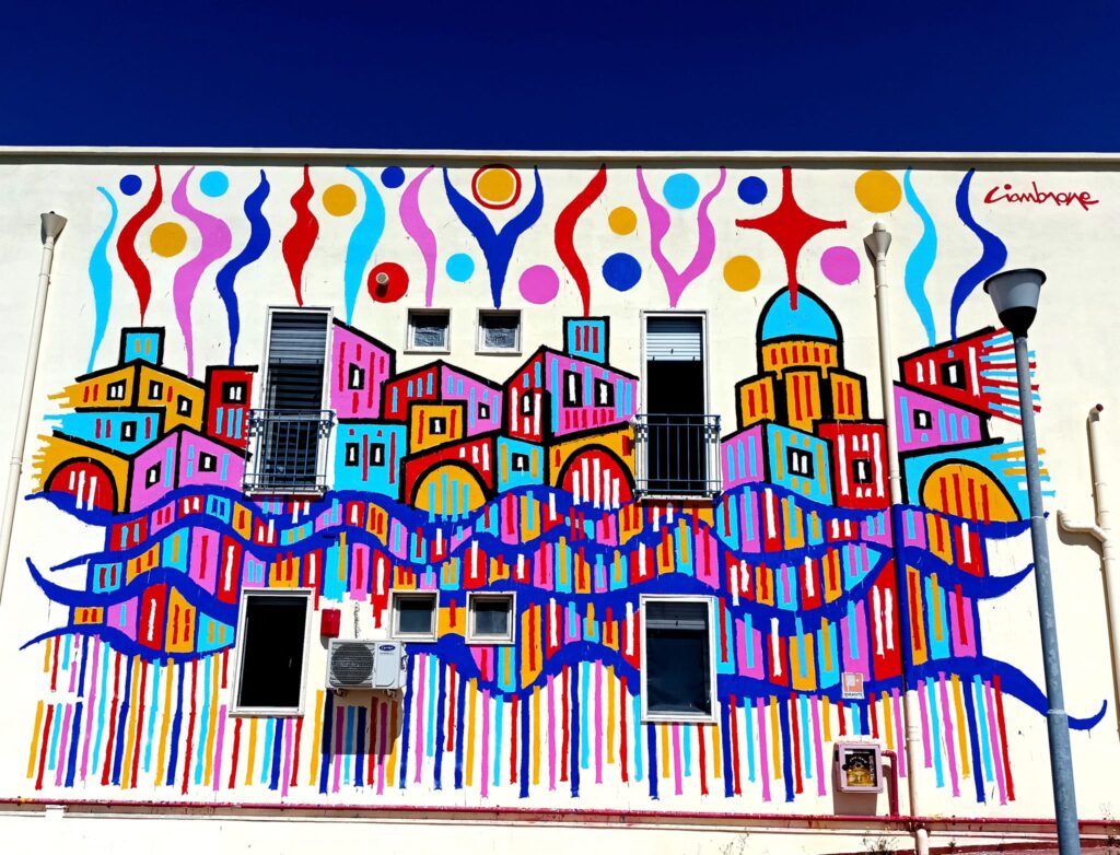 Procida capitale della cultura: Street art sull'ospedale