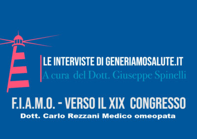 F.I.A.M.O.- VERSO IL XIX CONGRESSO – Dott. Carlo Rezzani