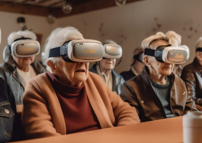 Metti gli anziani nella realtà virtuale