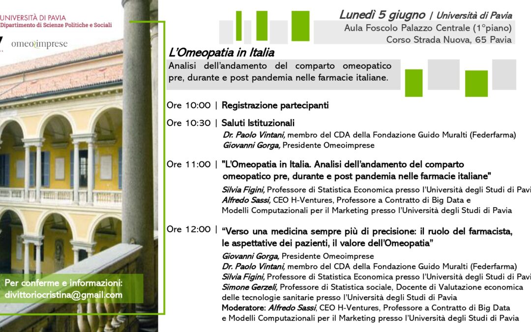 Omeoimprese: “Il futuro dell’Omeopatia in Italia”