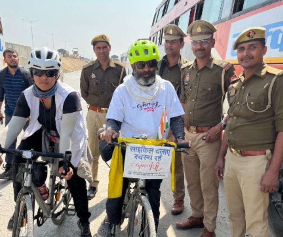 Spiritualità e salute: omeopata e figlia percorrono 650 km in bici